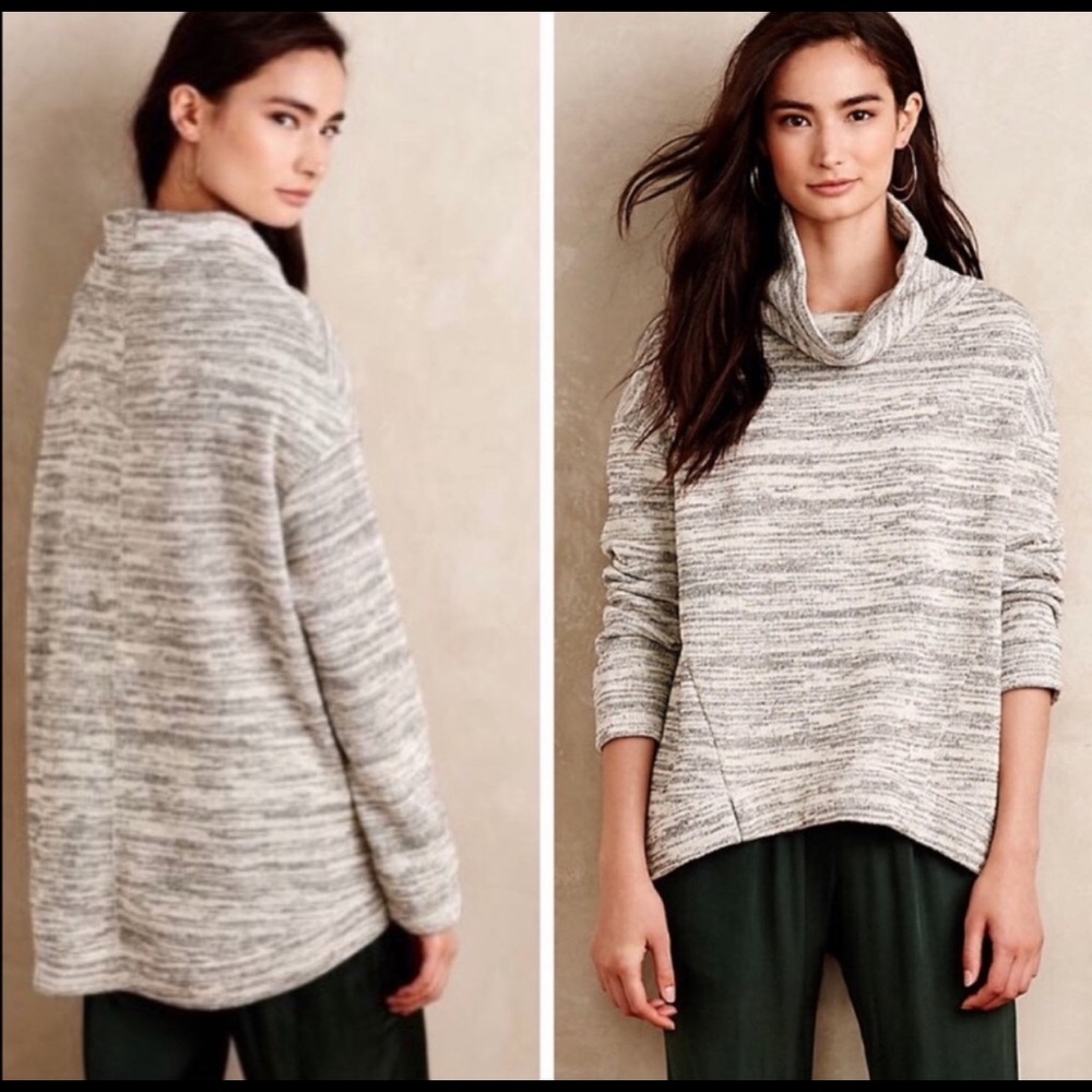 Anthropologie Saturday Sunday Space Dye Sweatshirt